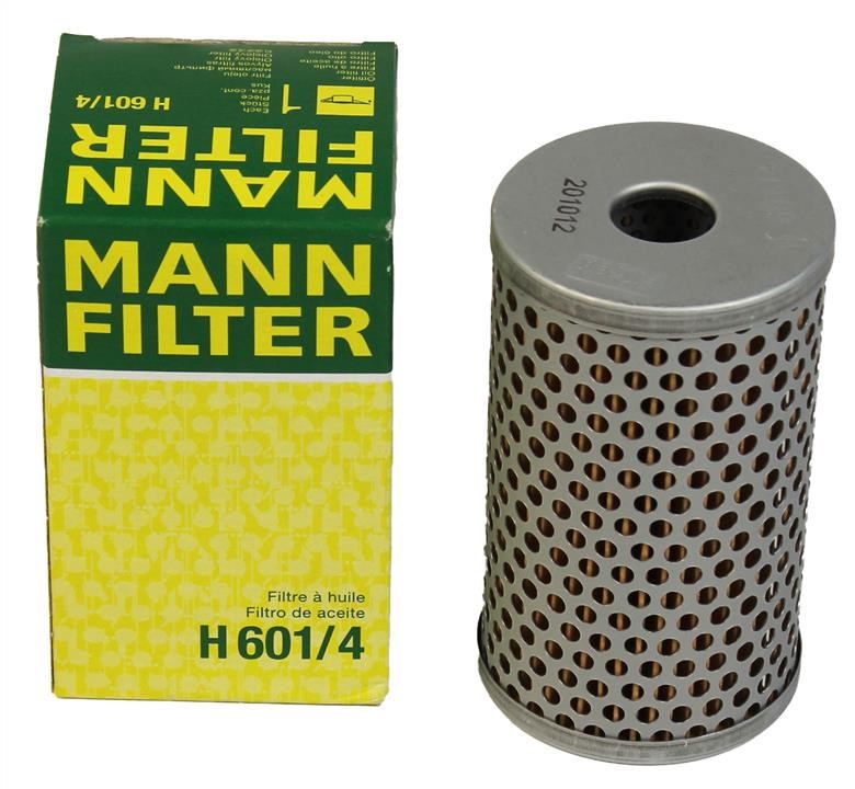 Фільтр масляний Mann-Filter H 601&#x2F;4
