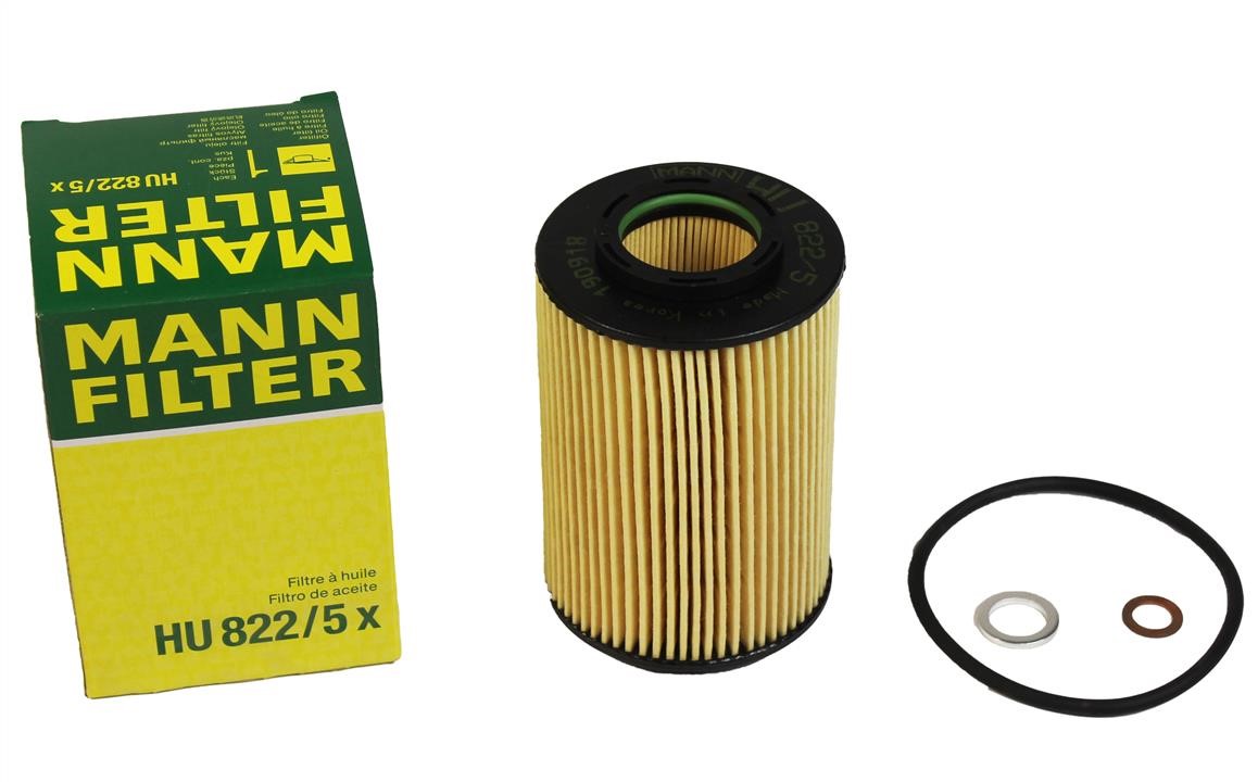 Фільтр масляний Mann-Filter HU 822&#x2F;5 X