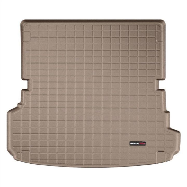 41853 Weathertech Коврик Weathertech Beige для Audi Q7/SQ7 (mkII)(3 rows)(trunk behind 2 row) 2015