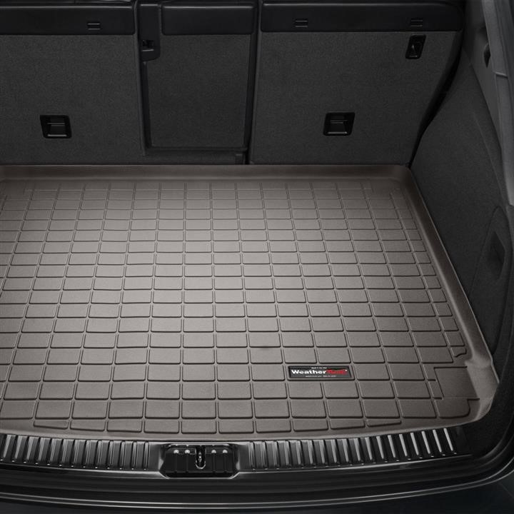 43487 Weathertech Коврик Weathertech Choco для Porsche Cayenne (mkII)(no Bose Audio Package)(trunk) 2011-2017