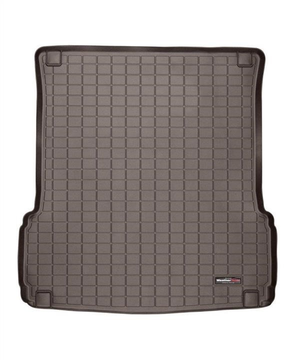 Коврики багажника и грузовых отсеков Mercedes GL-Class (Мерседес ГЛ Класс): 43600 Weathertech Коврик Weathertech Choco для Mercedes-Benz GLS/GL-Class (X166)(trunk behind 2 row) 2012