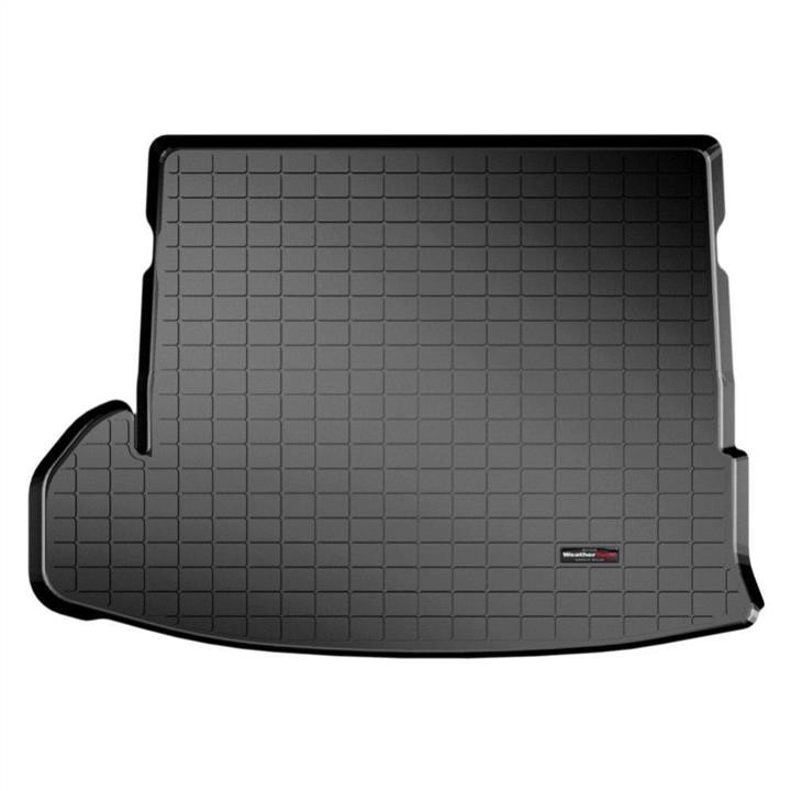 40692 Weathertech Коврик Weathertech Black для Toyota Highlander (mkIII))(no Vacuum System))(trunk behind 2 row) 2013