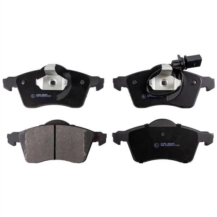 ADV184258 Blue Print Гальмівні колодки передні, комплект