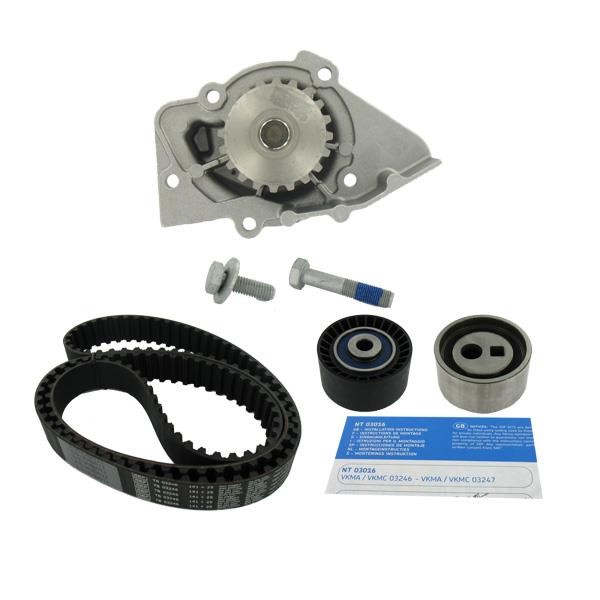 VKMC02023 SKF Ремень ГРМ, комплект с водяным насосом