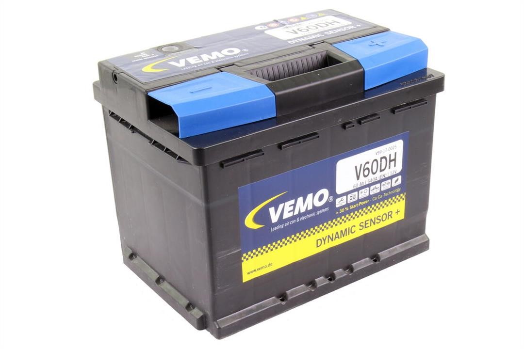Vemo V99-17-0025 Акумулятор Vemo 12В 60Ач 540А(EN) R+ V99170025: Приваблива ціна - Купити в Україні на EXIST.UA!
