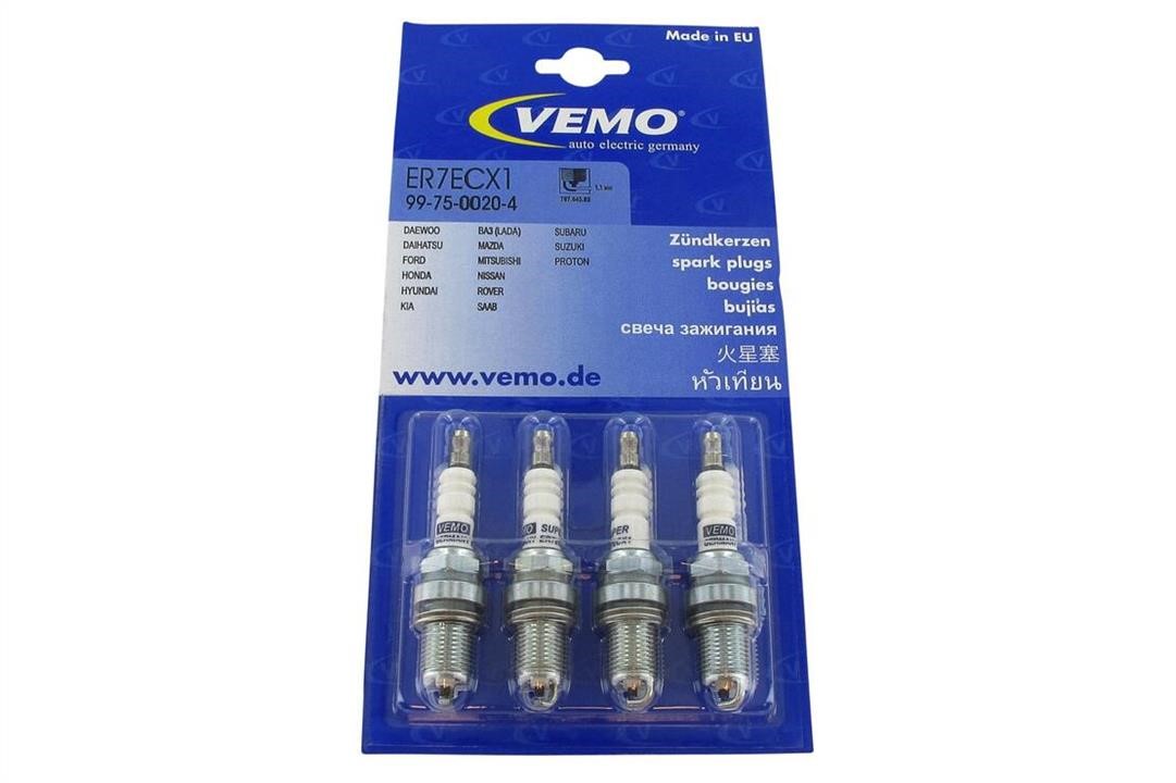Vemo V99-75-0020-4 Свічка запалювання V997500204: Купити в Україні - Добра ціна на EXIST.UA!