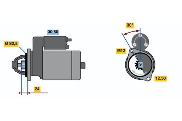 0001313006 Bosch Стартер