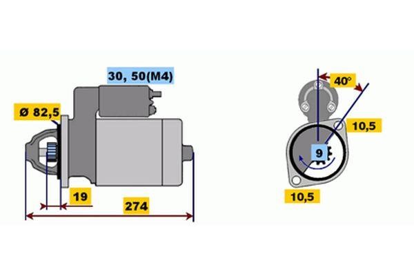 Bosch 0 001 218 122 Стартер 0001218122: Купить в Украине - Отличная цена на EXIST.UA! 0001218122 Bosch Стартер