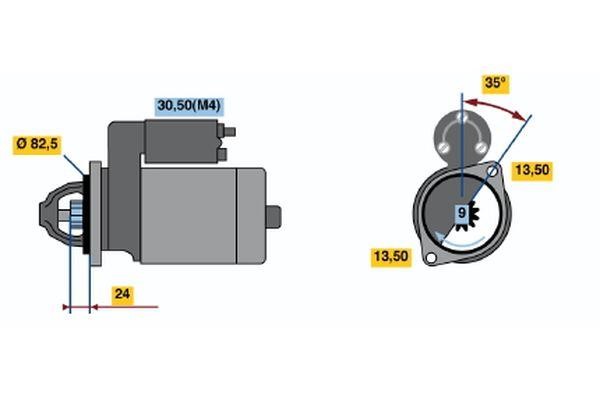 0001362072 Bosch Стартер