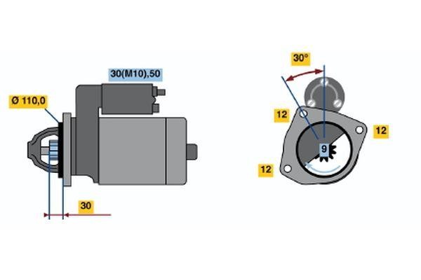 0001362073 Bosch Стартер