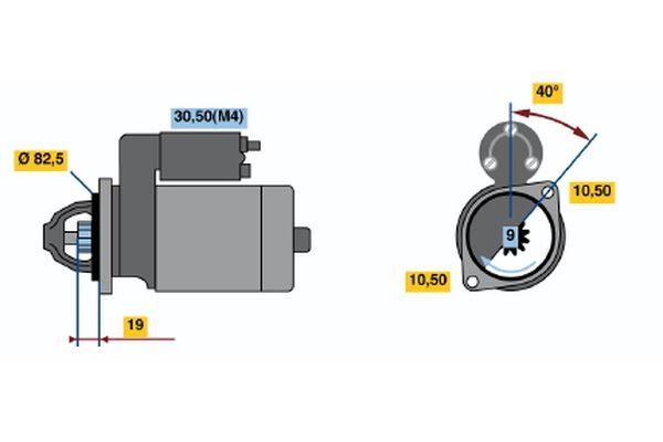 Bosch 0 001 218 722 Стартер 0001218722: Купити в Україні - Добра ціна на EXIST.UA!