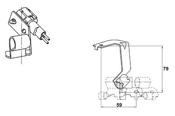 Bosch 0 265 006 670 Датчик АБС 0265006670: Купити в Україні - Добра ціна на EXIST.UA!