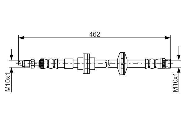 Bosch Тормозной шланг – цена 627 UAH