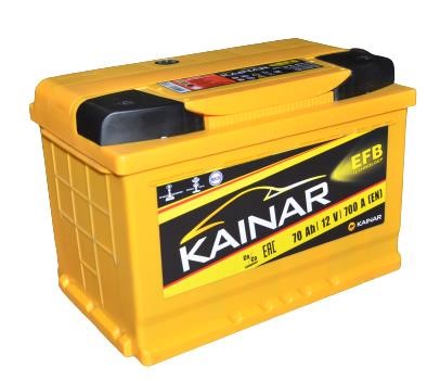 Kainar 070 11 23 02 0211 05 Акумулятор Kainar 12В 70Ач 760А(EN) R+ 070112302021105: Приваблива ціна - Купити в Україні на EXIST.UA!