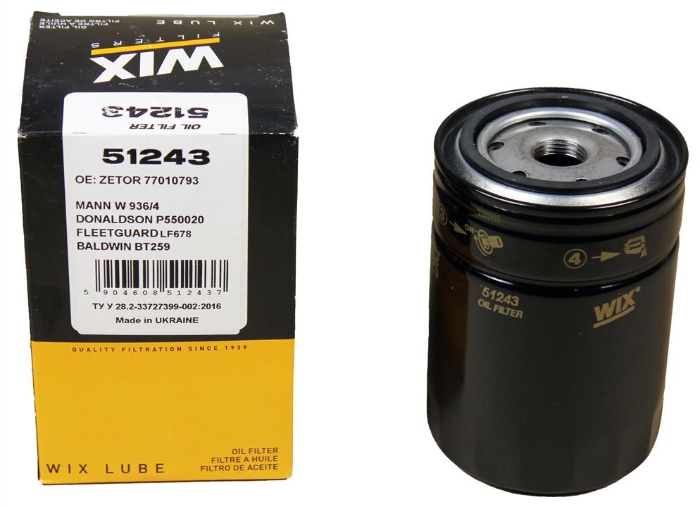 Купить WIX 51243 по низкой цене в Украине!