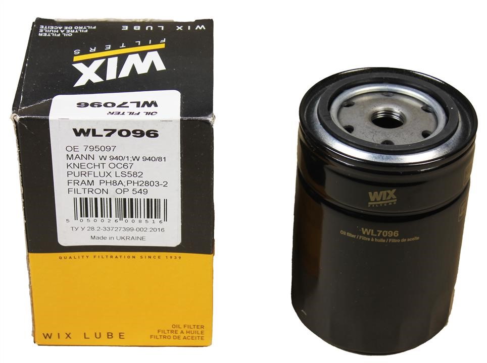 Фільтр масляний WIX WL7096