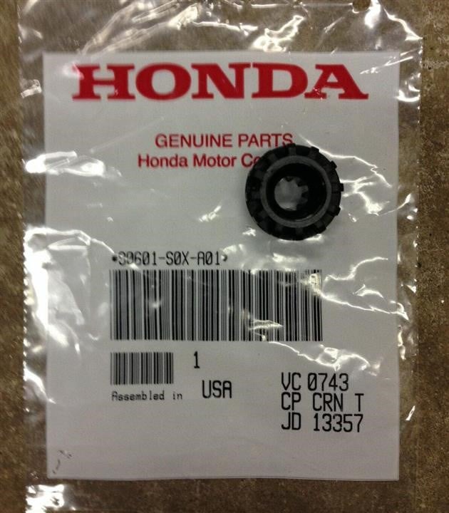 Honda 90601-S0X-A01 Кліпса 90601S0XA01: Купити в Україні - Добра ціна на EXIST.UA!