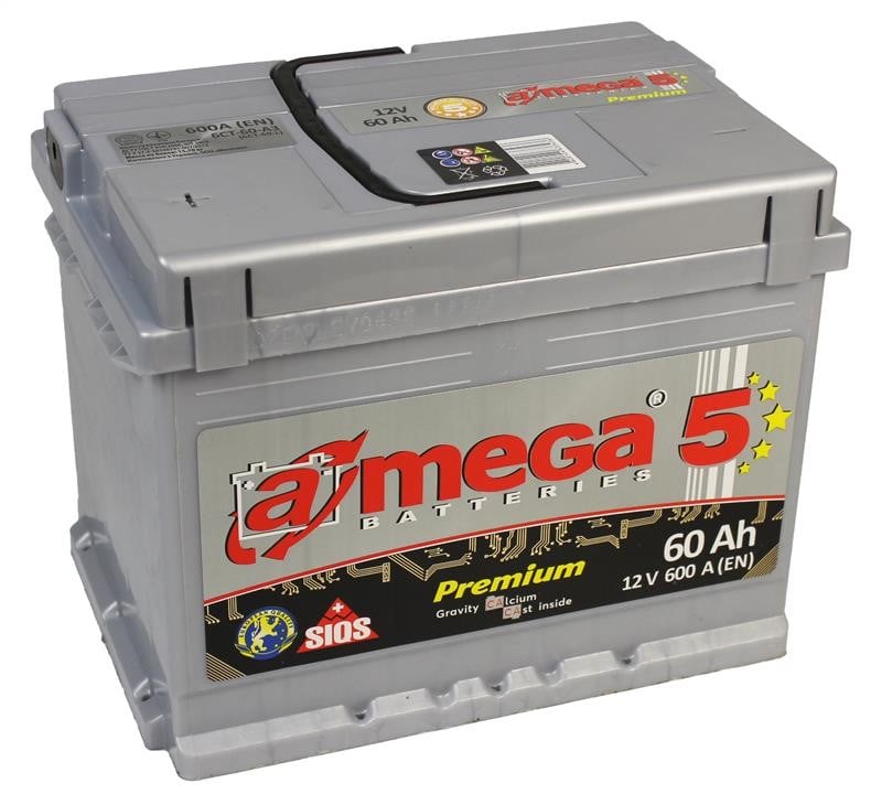 A-Mega AP-60-1 Батарея аккумуляторная A-Mega Premium 12В 60Ач 600А(EN) L+ AP601: Купить в Украине - Отличная цена на EXIST.UA!