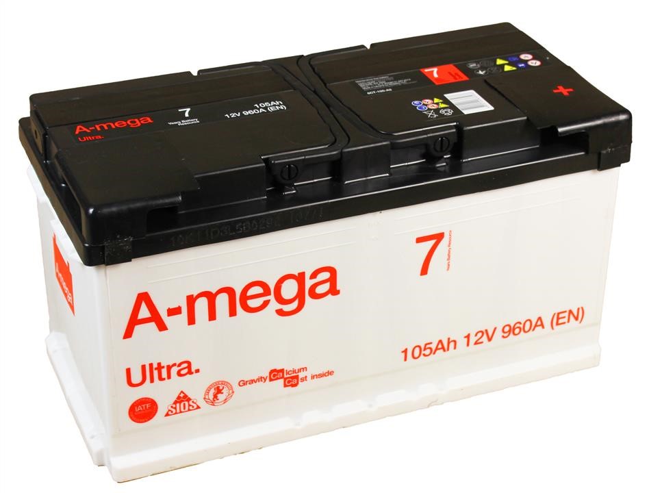 A-Mega AU-105-0 Акумулятор A-Mega Ultra 12В 105Ач 960А(EN) R+ AU1050: Приваблива ціна - Купити в Україні на EXIST.UA!