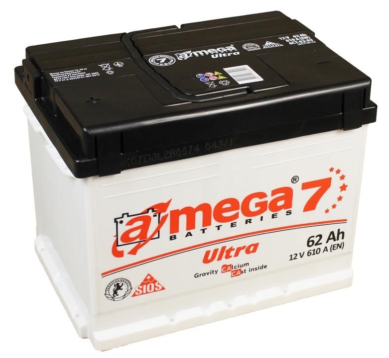 A-Mega AU-62-0 Батарея аккумуляторная A-Mega Ultra 12В 62Ач 610А(EN) R+ AU620: Купить в Украине - Отличная цена на EXIST.UA!