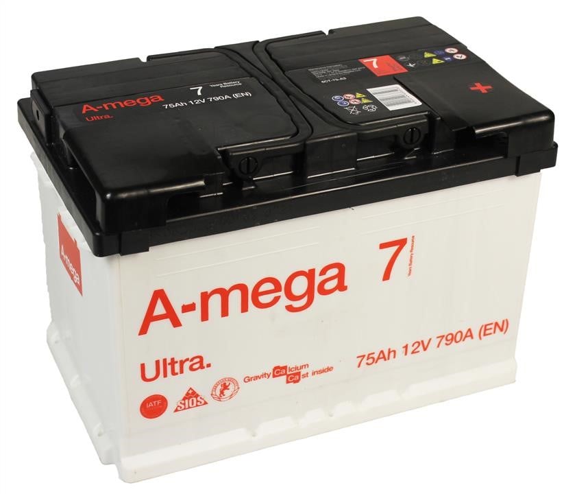 A-Mega AU-75-0 Акумулятор A-Mega Ultra 12В 75Ач 790А(EN) R+ AU750: Купити в Україні - Добра ціна на EXIST.UA!