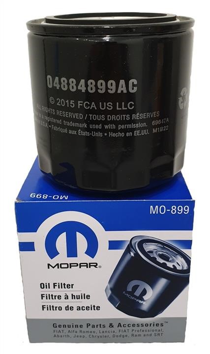 Chrysler/Mopar 04884899AC Фільтр масляний 04884899AC: Приваблива ціна - Купити в Україні на EXIST.UA!