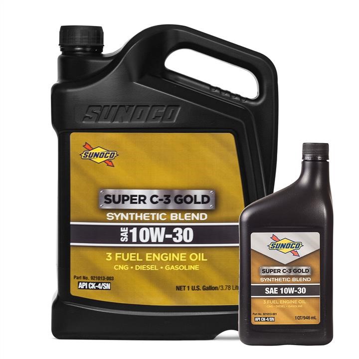 Sunoco 921013-003-001 Набір олив Sunoco Super C-3 Gold Synthetic Blend 10W-30, 3,78 л + 0,946 л 921013003001: Купити в Україні - Добра ціна на EXIST.UA!