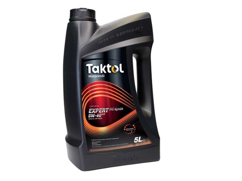 Taktol E0540005 Моторна олива Taktol Expert HC-Synth 5W-40, 5л E0540005: Купити в Україні - Добра ціна на EXIST.UA!