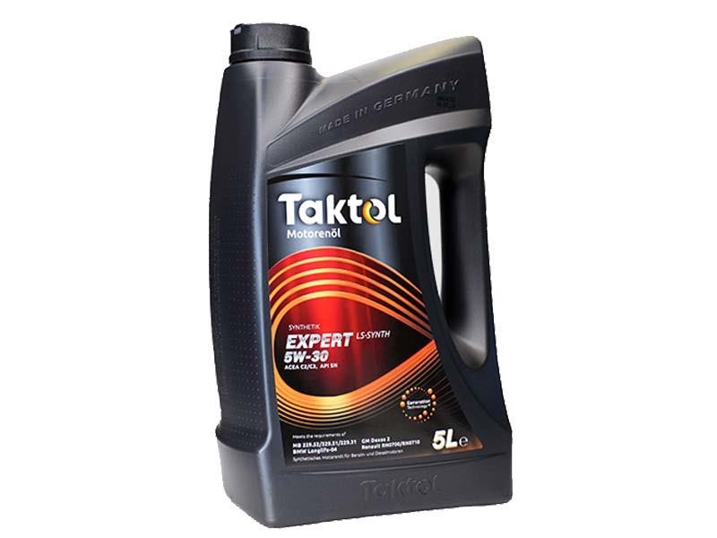 Taktol E0531005 Моторна олива Taktol Expert LS-Synth 5W-30, 5л E0531005: Купити в Україні - Добра ціна на EXIST.UA!