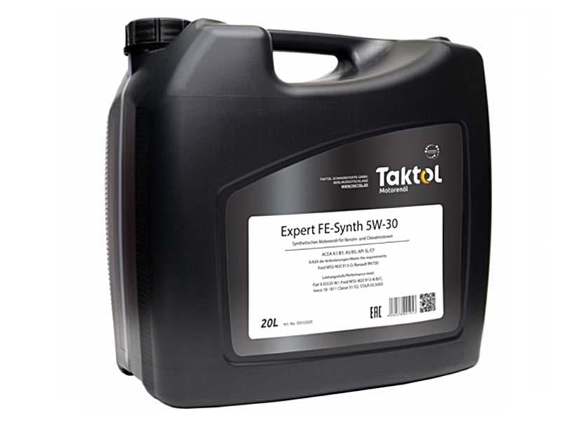 Taktol E0532020 Моторна олива Taktol Expert FE-Synth 5W-30, 20л E0532020: Купити в Україні - Добра ціна на EXIST.UA!