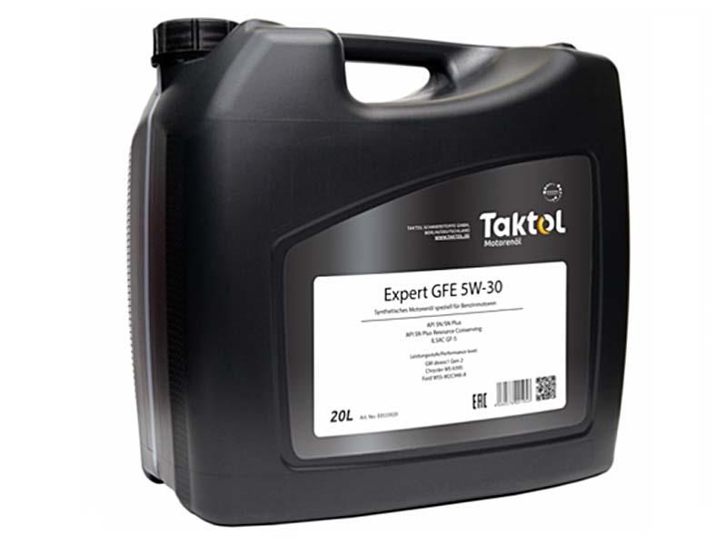 Taktol E0533020 Моторна олива Taktol Expert GFE 5W-30, 20л E0533020: Купити в Україні - Добра ціна на EXIST.UA!