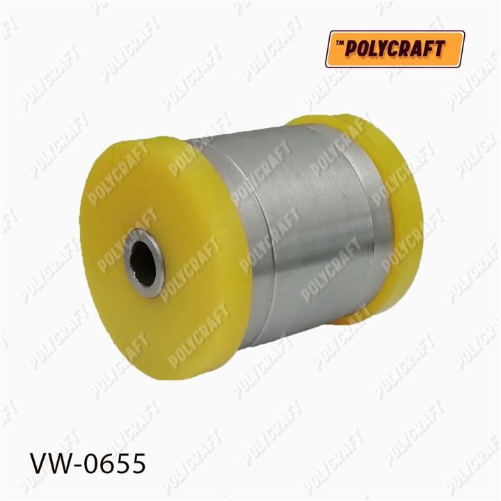 POLYCRAFT VW-0655 Сайлентблок переднего нижнего рычага полиуретановый VW0655: Отличная цена - Купить в Украине на EXIST.UA! VW0655 POLYCRAFT Сайлентблок переднего нижнего рычага полиуретановый