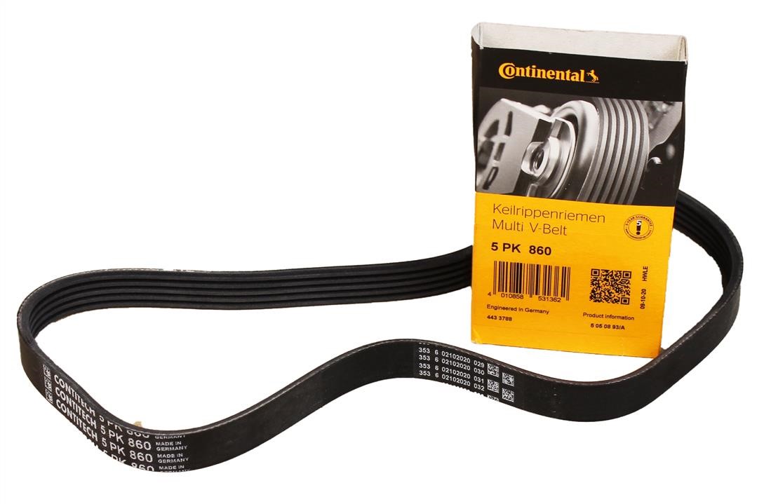 Купить Contitech 5PK860 по низкой цене в Украине!