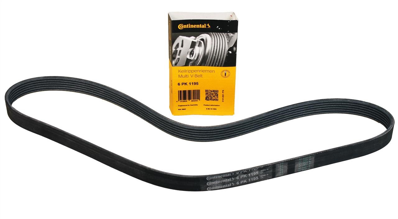 Купить Contitech 6PK1195 по низкой цене в Украине!