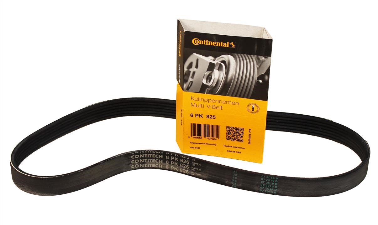 Купить Contitech 6PK825 по низкой цене в Украине!