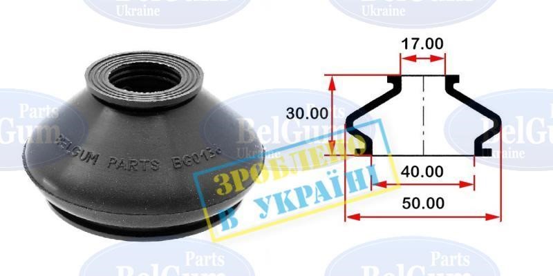 BG0136 Belgum Parts Пыльник опоры шаровой
