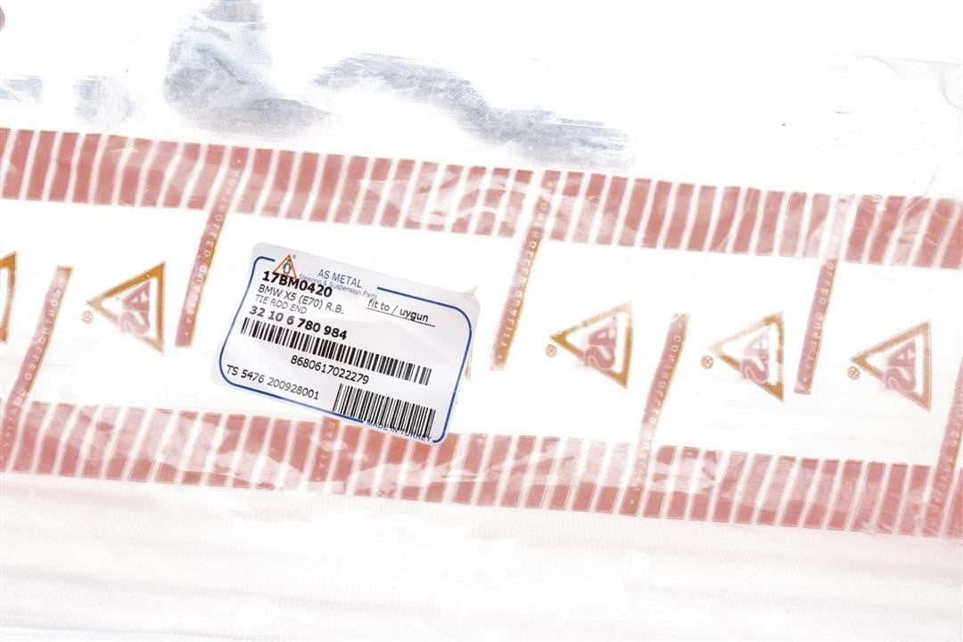 17BM0420 As Metal Наконечник рулевой тяги