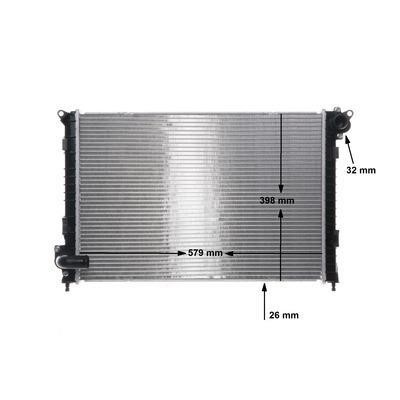 Mahle/Behr Радіатор охолодження двигуна – ціна 6894 UAH