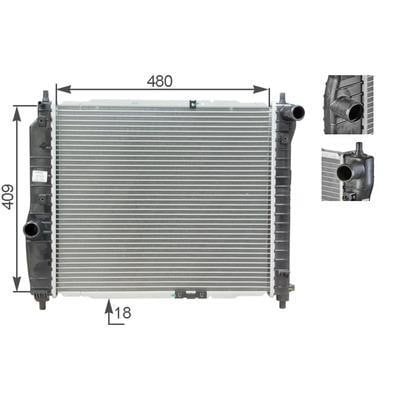 Mahle/Behr Радіатор охолодження двигуна – ціна 6750 UAH