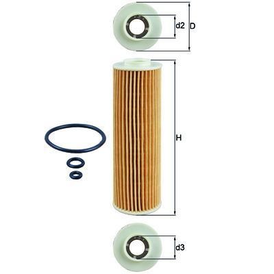 Купить Mahle/Knecht OX 183/5D1 по низкой цене в Украине!