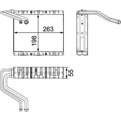 Mahle/Behr Испаритель кондиционера – цена 13176 UAH