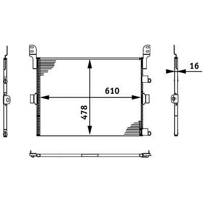 Mahle/Behr Конденсатор – цена 8370 UAH