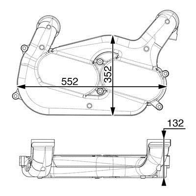 CI251000P Mahle/Behr Интеркулер