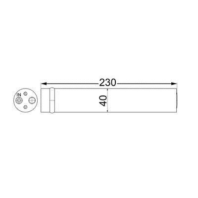 AD63000S Mahle/Behr Осушитель кондиционера
