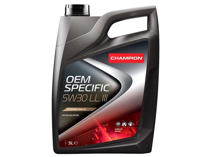 1048184 Championlubes Олива моторна Champion OEM SPECIFIC 5W30 C3 LL III, 5 л