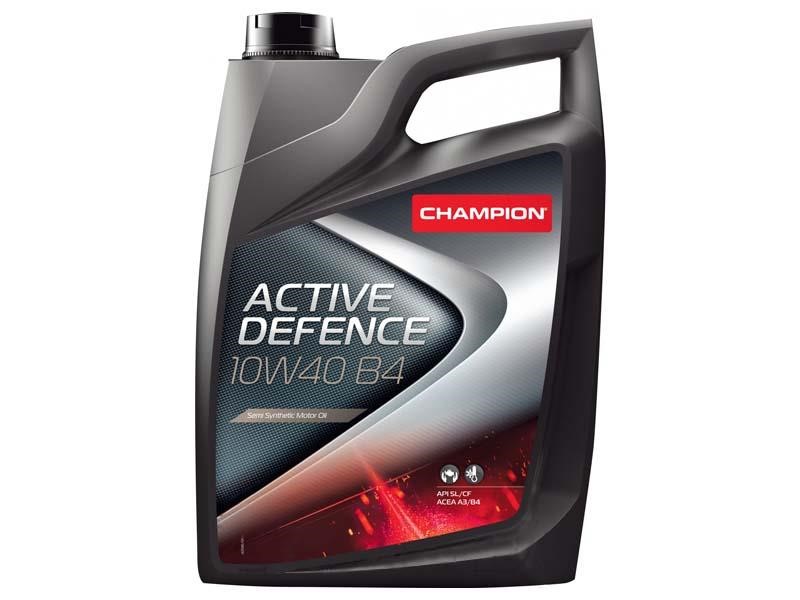 8204319 Championlubes Масло моторное Champion ACTIVE DEFENCE 10W40 B4, 5л