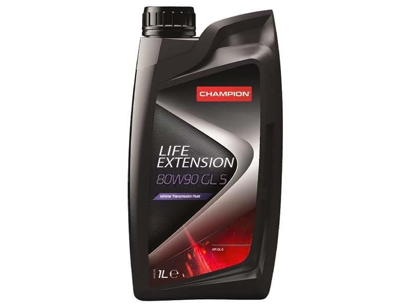 8204609 Championlubes Масло трансмиссионное Champion LIFE EXTENSION 80W90 GL 5, 1л