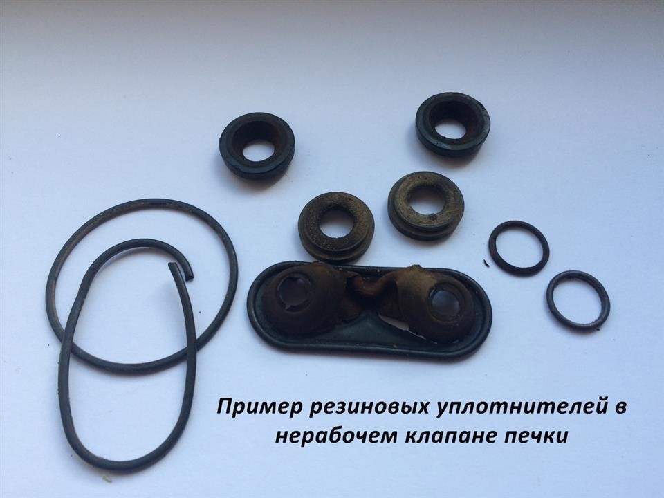 Klifex Ремкомплект клапанов отопителя салона – цена 1044 UAH