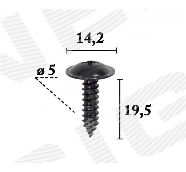 T7054910 Signeda Клипсы монтажные, комплект