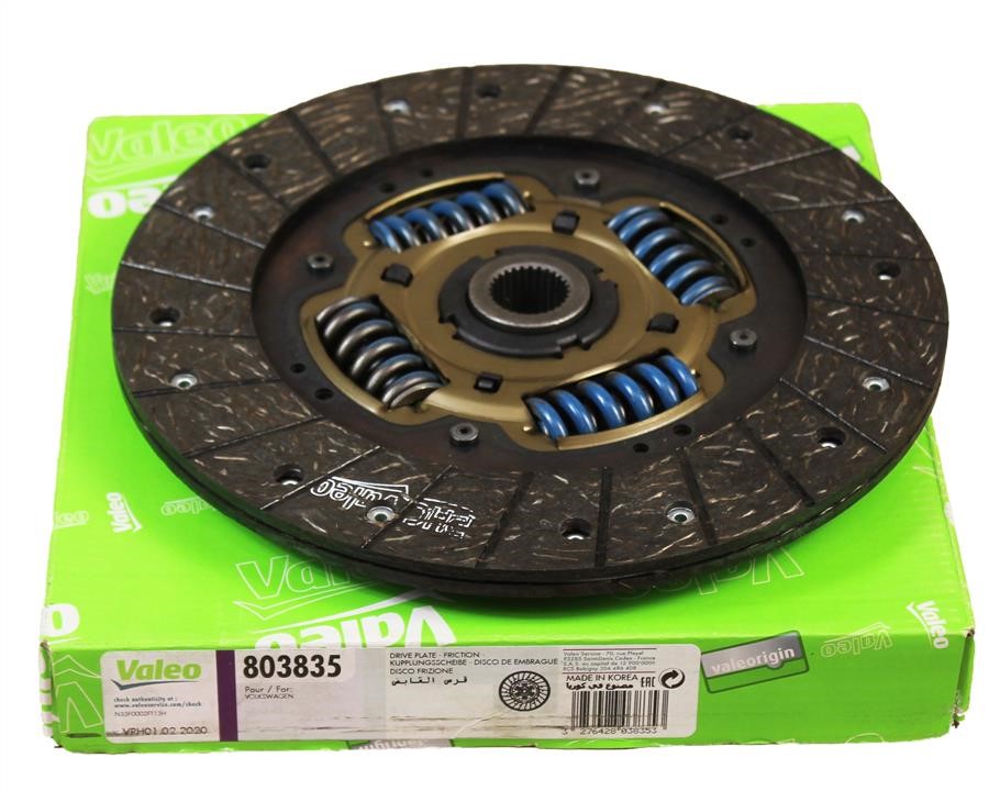 Диск сцепления Valeo 803835